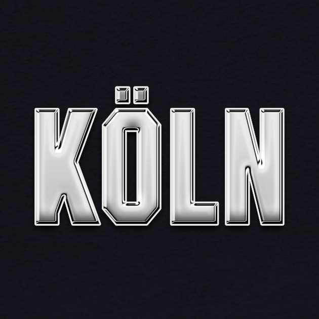 Köln Stadt Retro Kölner Schriftzug Ruhrgebiet by Foxxy Merch